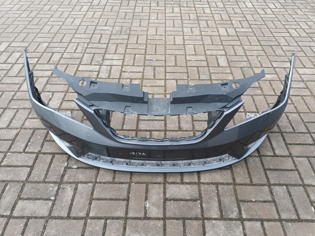 фото №6, Бампер передний seat ibiza iv перед 6j0 bez pdc bez омыватель