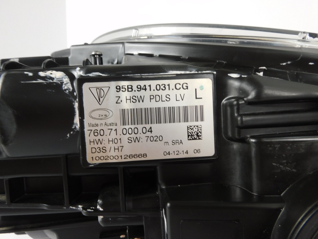 фото №15, Porsche macan 95b лампа ліва ксенон поворотний підсвічування 95b941031 комплектна