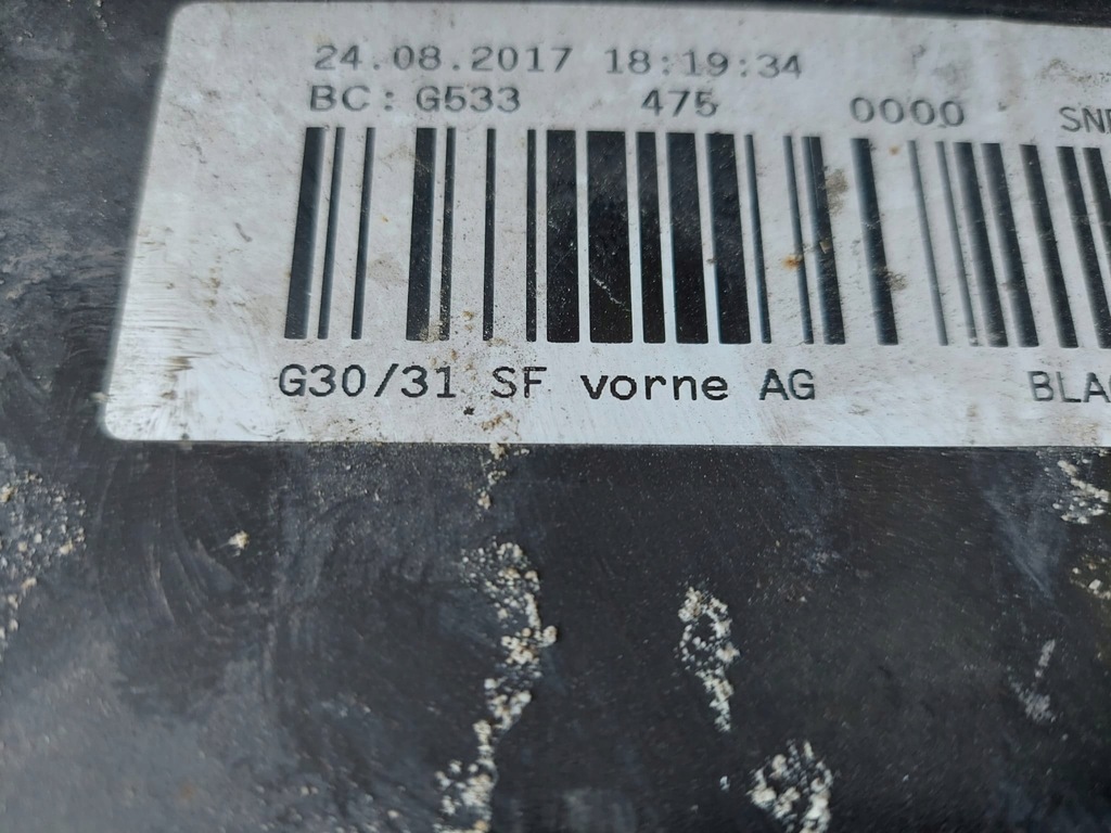 фото №6, Bmw 5 g30 g31 бампер перед 7385336 оригінал