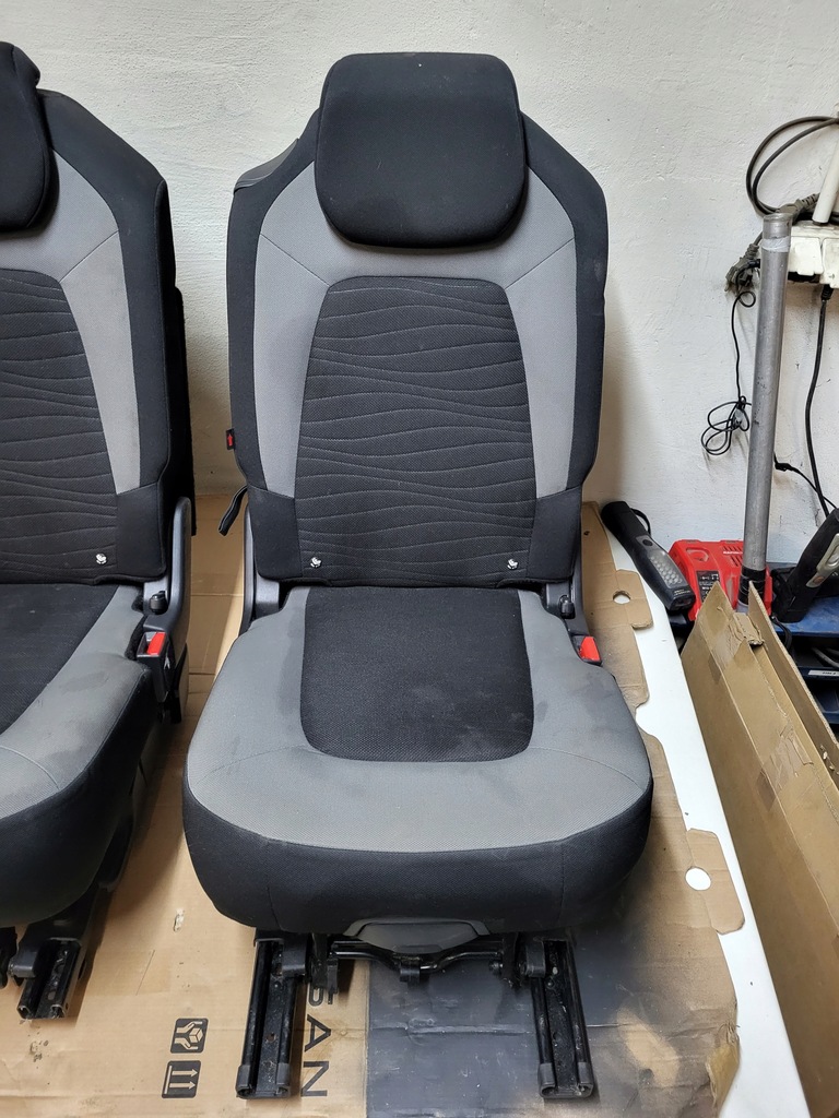 фото №6, Citroen c4 picasso ii сидіння заднє сидіння ремені комплект