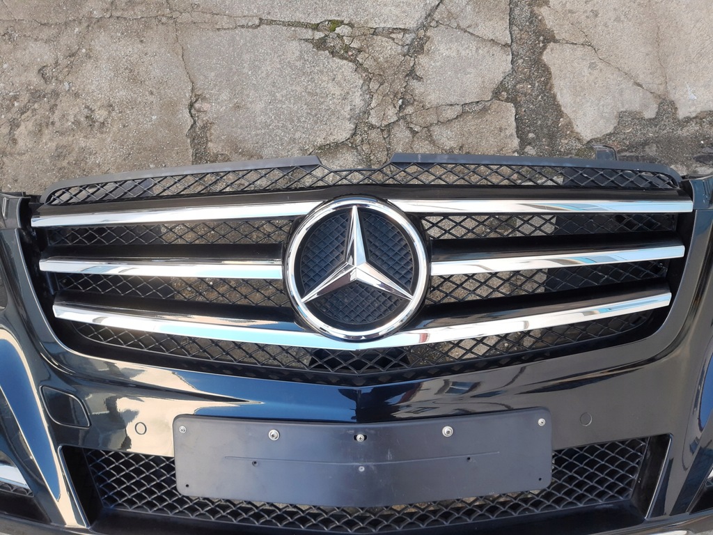 фото №5, Mercedes r w251 lift бампер перед + решітка радіатора решітка радіатора a2518800347