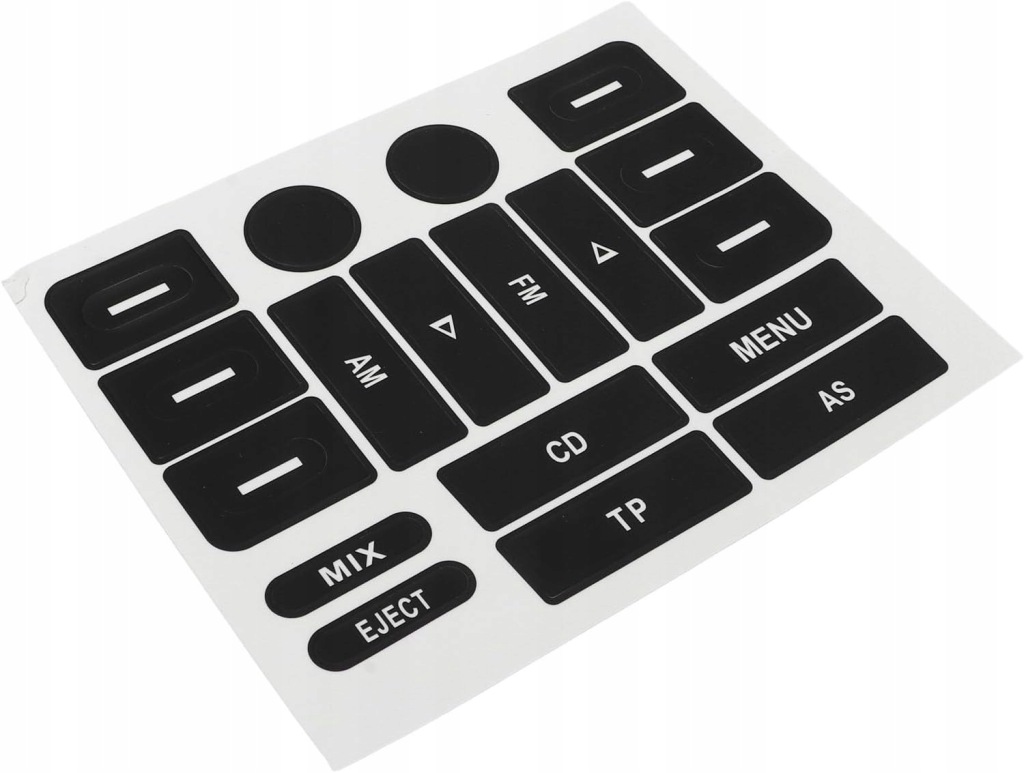 Купить Наклейки naprawcze набор к vw volkswagen passat b5 golf 5 на панель радио