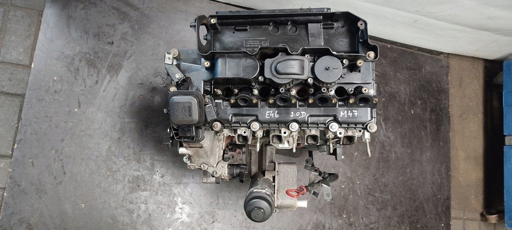 фото №9, Двигатель bmw e46 lift kombi 2,0 td