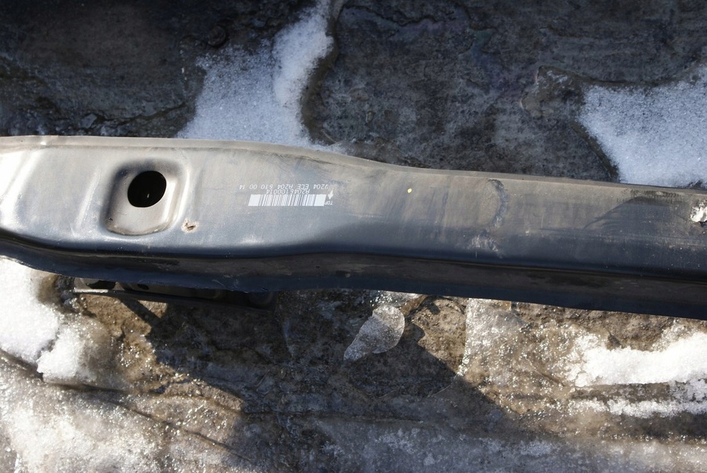 фото №6, Mercedes w204 sedan балка бампера задня підсилювач