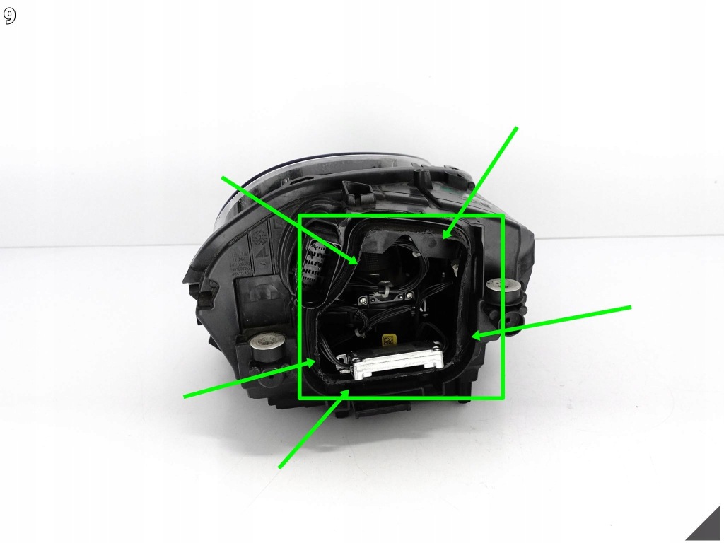 Porsche macan 95b рестайлінг  18- full led фара ліва перед європа excl 009h Ціна