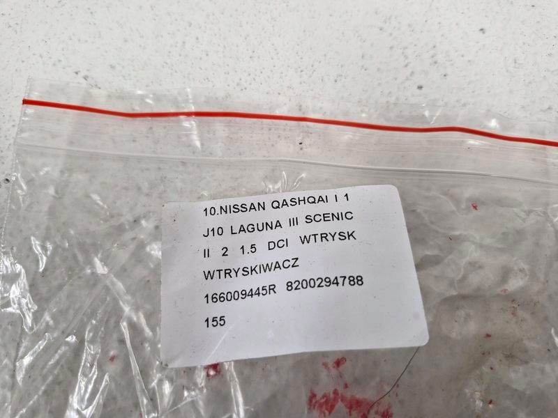 фото №7, Qashqai 1 i j10 laguna 3 iii scenic 2 ii 1.5 dci форсунка інжектор пального