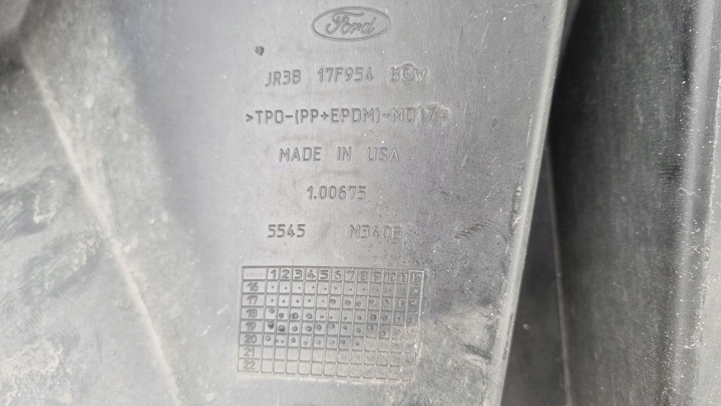 фото №10, Дифузор спойлер ford mustang vi lift 18-21 gt задня