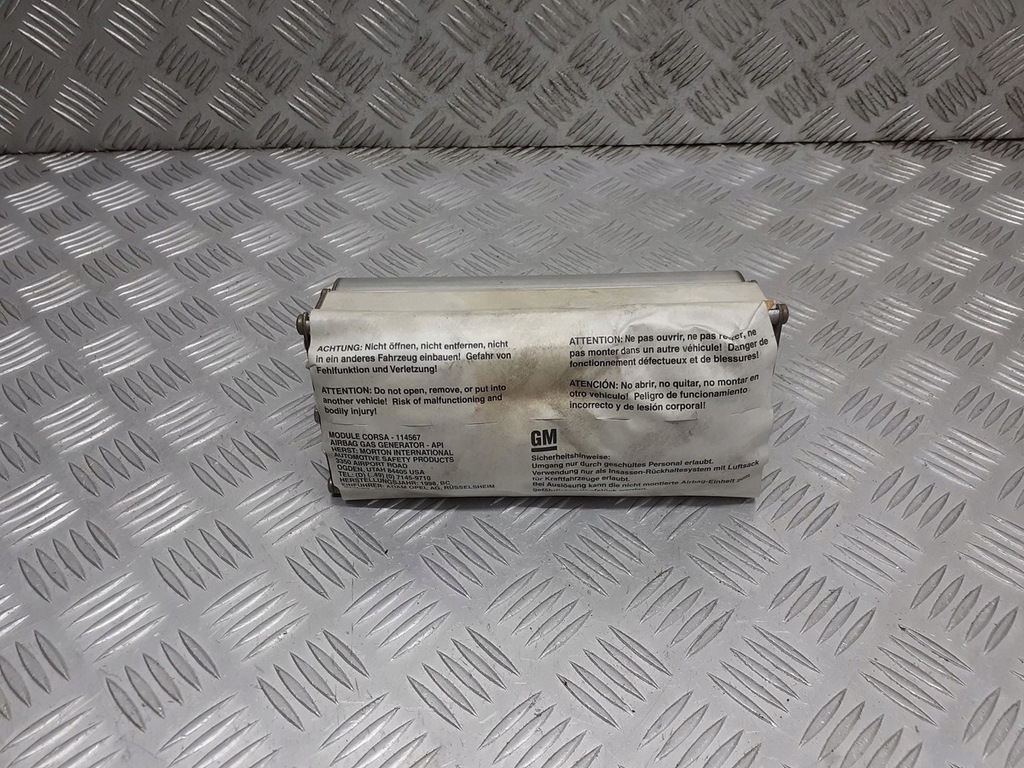 фото №1, Подушка подушка безопасности пассажира opel corsa b 90460204