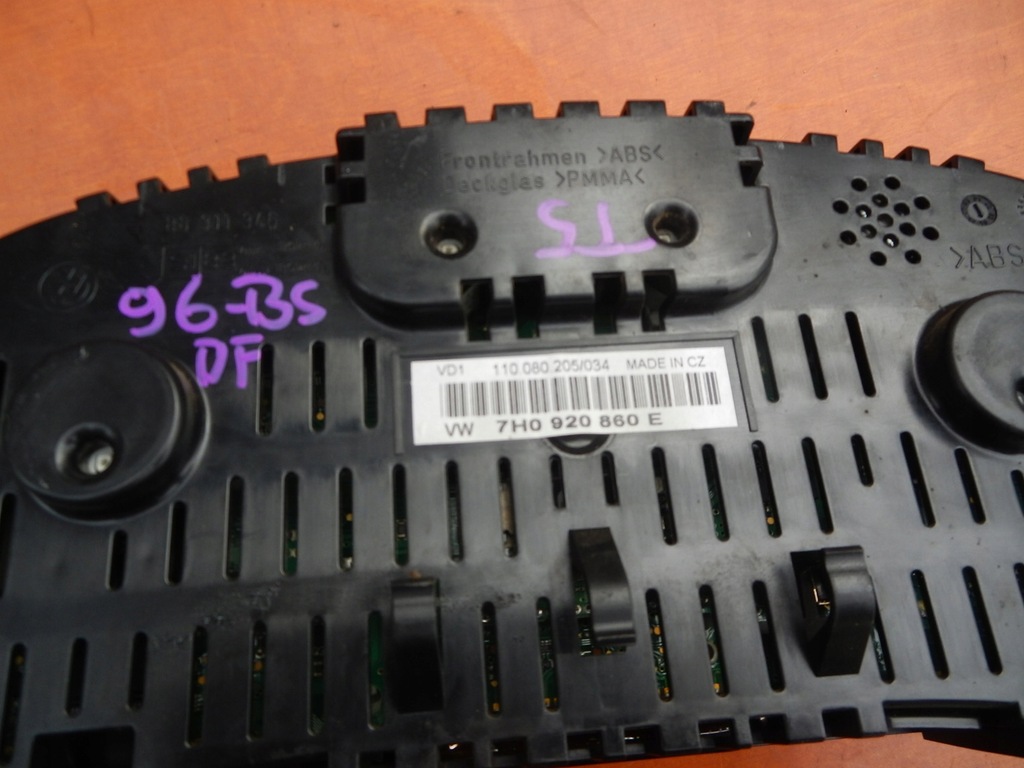 фото №11, Набор стартовый бортовой компьютер vw t5 2.5tdi 03-