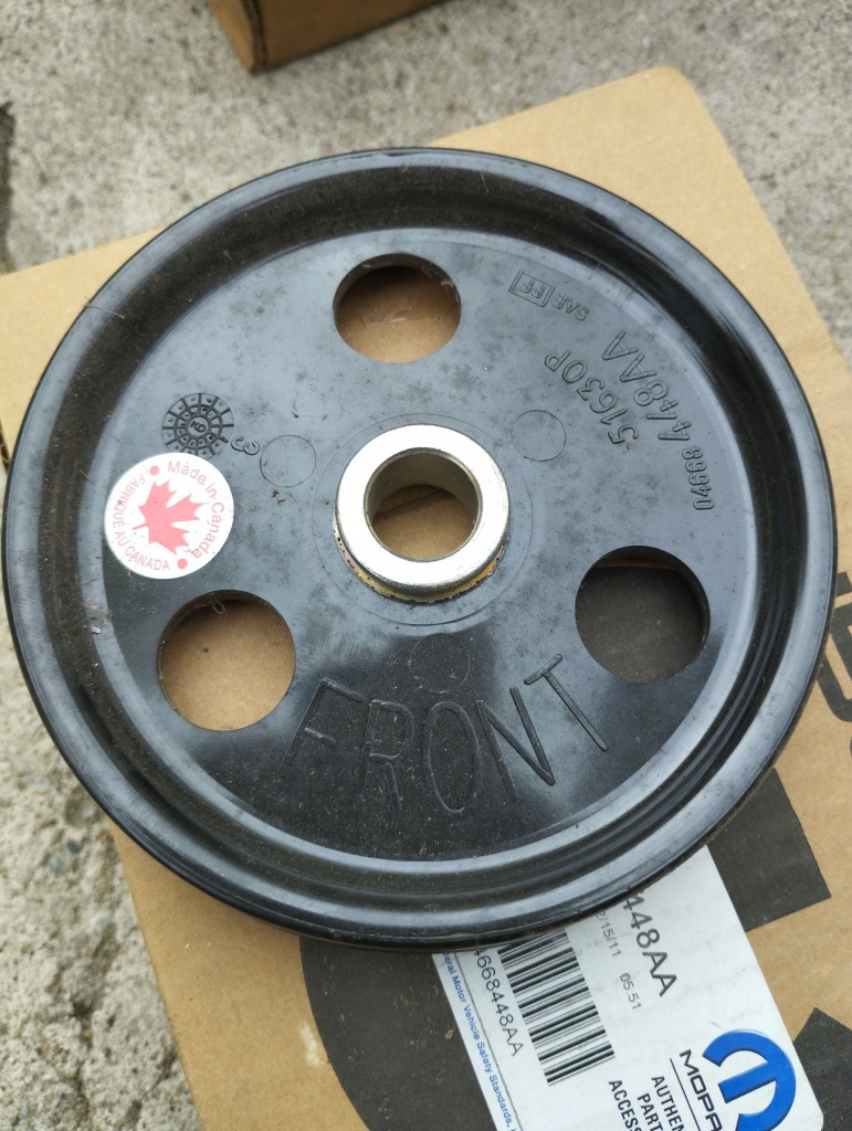 фото №1, Колесо насоса усилителя chrysler pt cruiser oryg.