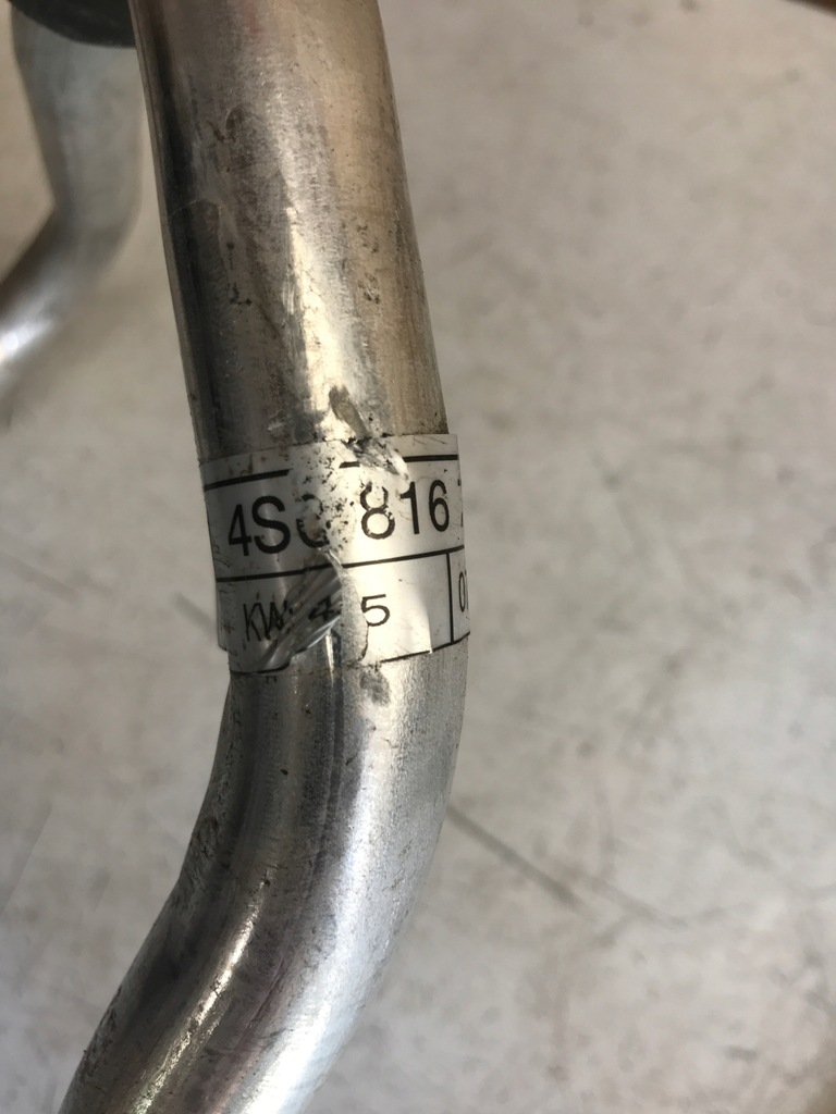 фото №5, Audi r8 plus 4s трубка wąż кондиционера 4s0816738d