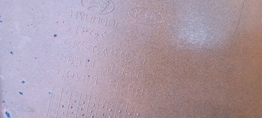 Kia stinger 2017- бампер перед оригінал g091 Зі Шроту