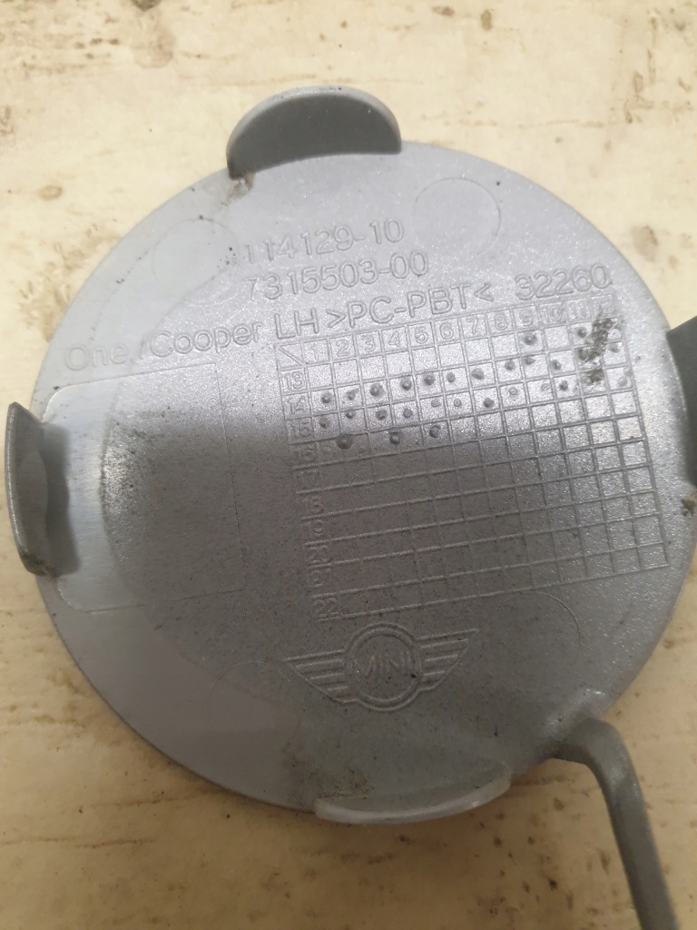 фото №5, Mini f56 f57 заглушка фаркоп задняя 7315503 7315504