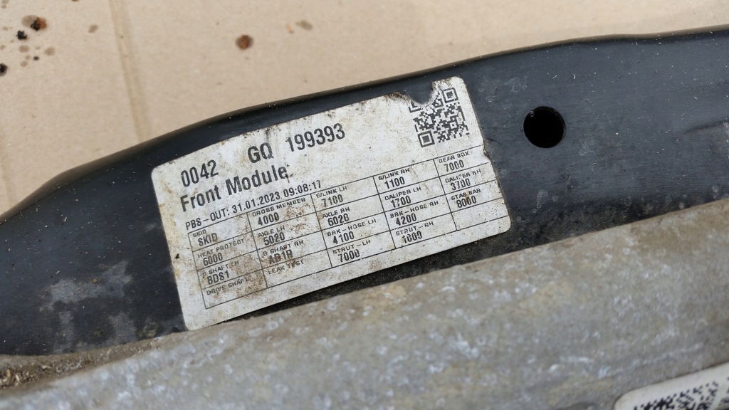 фото №8, Hyundai i10 iii 19- подрамник подрамник перед ,рулевая рейка 62401-k7000