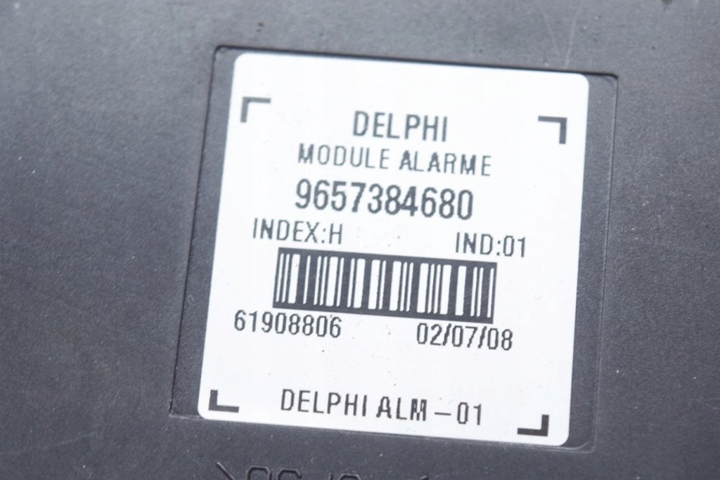 фото №7, Citroen c6 alarm сигнал управление unit 9657384680 61908806 2.7 дизель 150kw 2