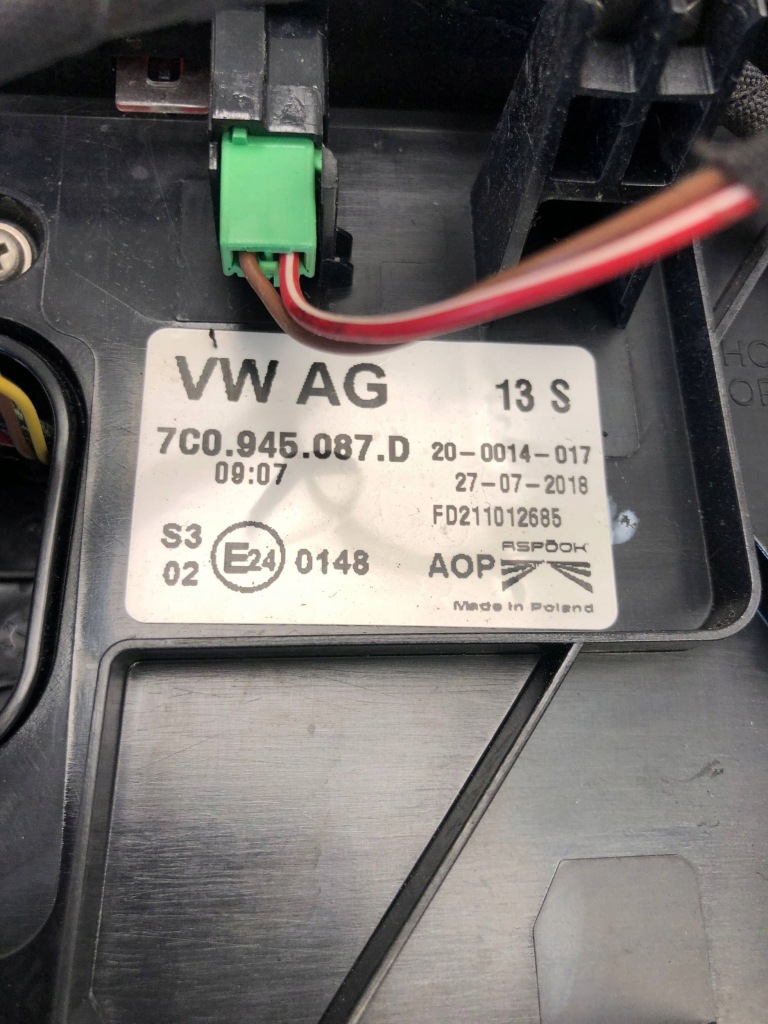 Купити Третє ліхтар стоп камера vw crafter 2 7c man tge 7c0945087d