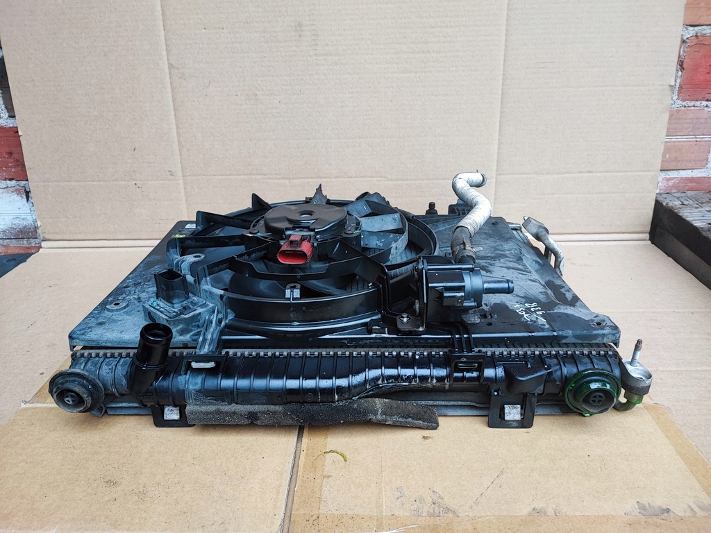 фото №12, Ford ecosport 2 ii 1.0 ecoboost радіатор вентилятор wody кондиціонера