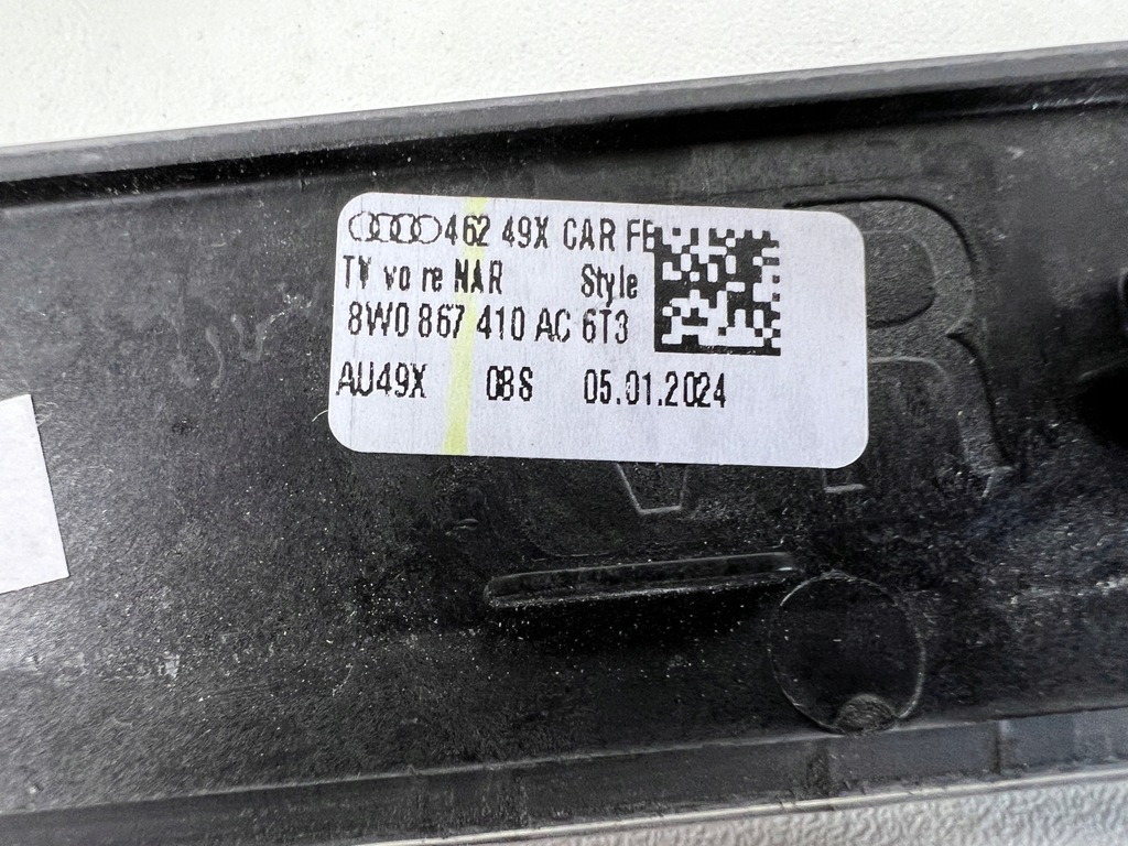 фото №8, Декори накладки audi a5 s5 rs5 8w sportback карбон 8w0867409ac 8w0867419l