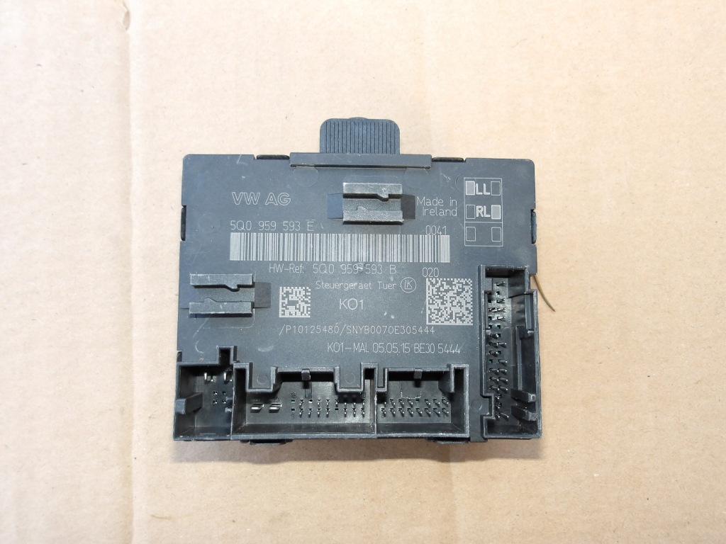 фото №1, Vw audi skoda seat блок керування модуль двері 5q0959593b