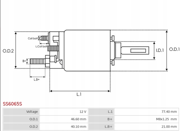 фото №4, Вимикач електромагнітний, стартер as-pl ss6065s
