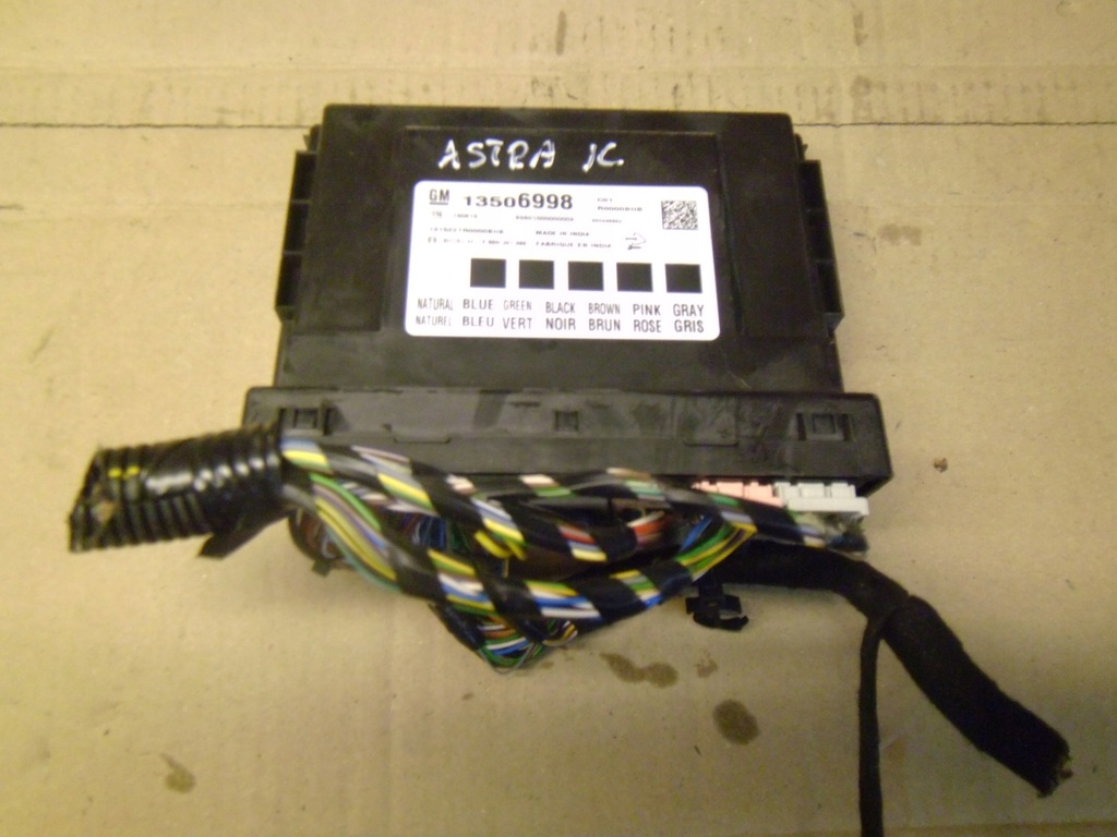 фото №1, Модуль комфорта opel mokka astra insignia 13506998