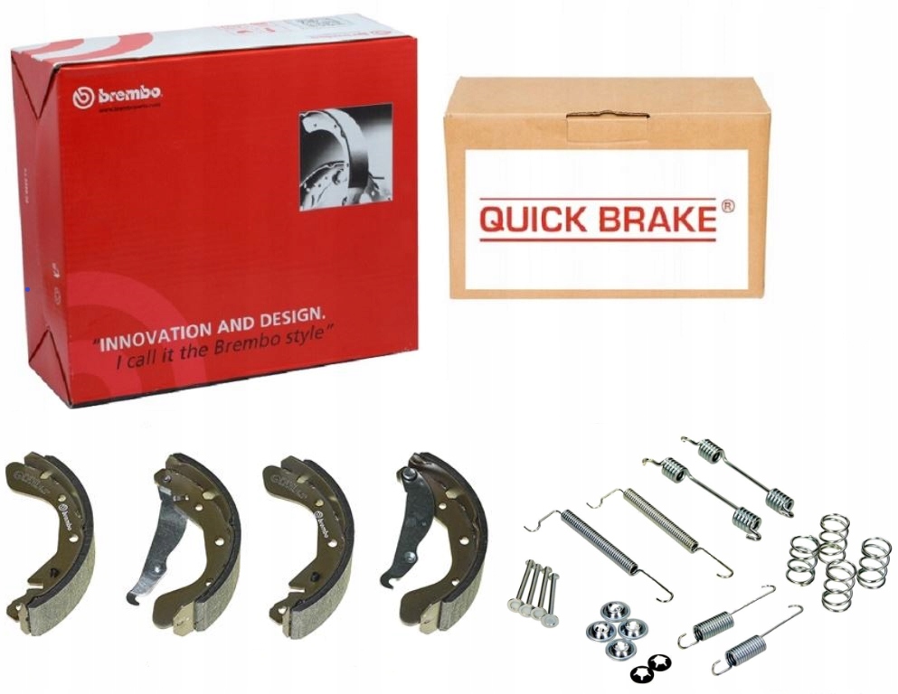 фото №1, Гальмівні колодки+ пружини chevrolet lacetti nubira 2005-