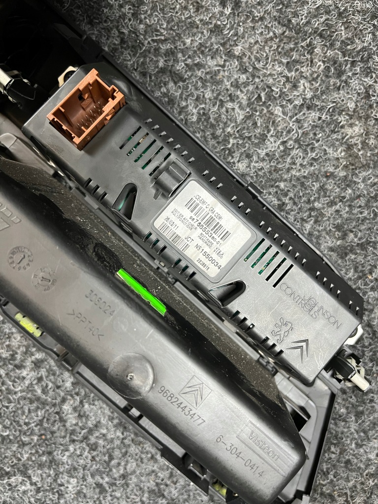 фото №10, Citroen c5 ii lift iii дисплей екран радіо рамка 9676655380 9682359677