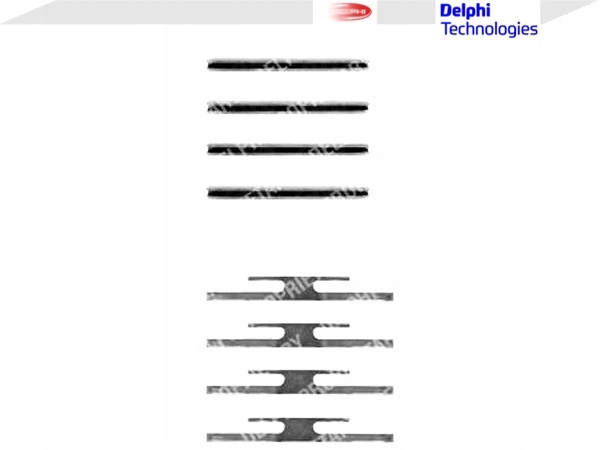 фото №2, Набір монтажний гальмівних колодок opel kadett e combo 1.3 s