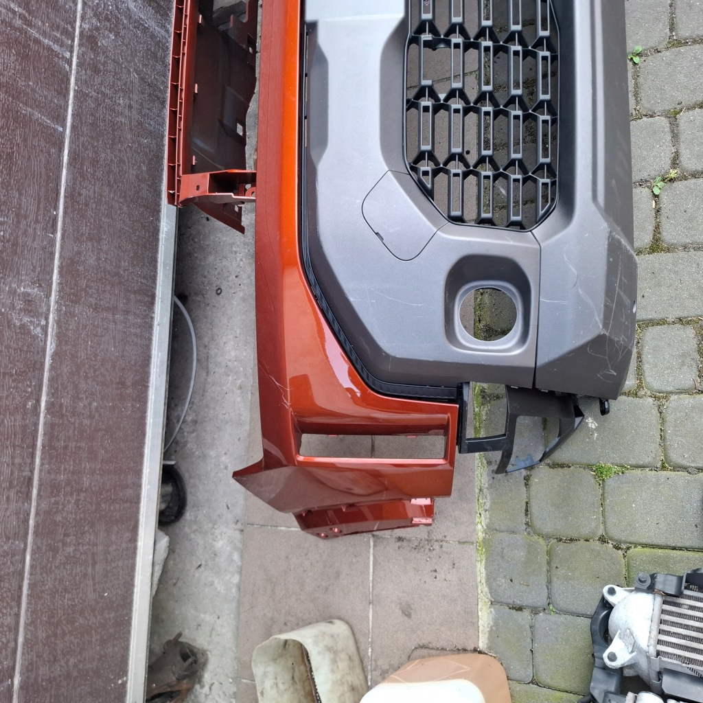 Dacia duster iii 24- бампер перед передний решётка уголок плита pdc Киев