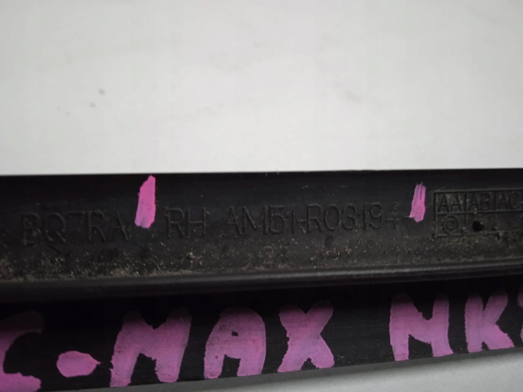 фото №6, Молдинг скло правий перед ford c-max mk2