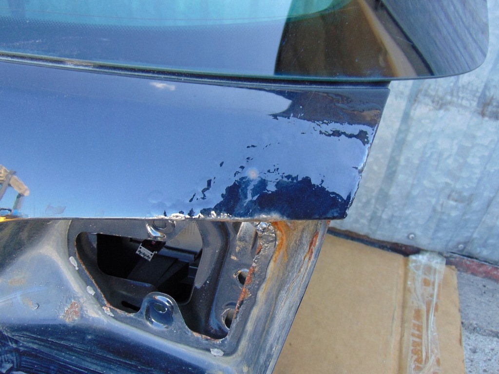 фото №7, Крышка багажника багажника задняя vw passat b7 kombi lc9x