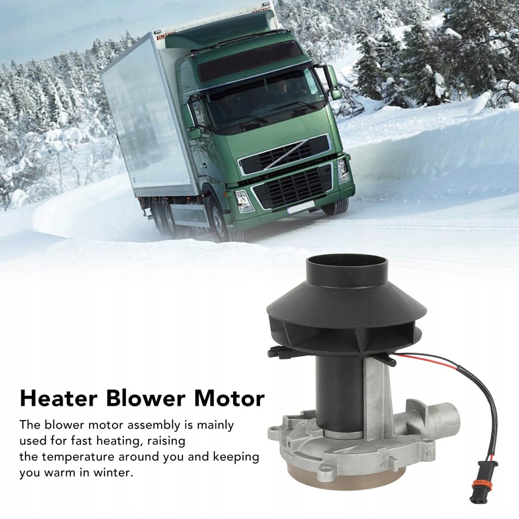 Двигун вентилятор обігрівача габаритний 12v 2kw Доставка