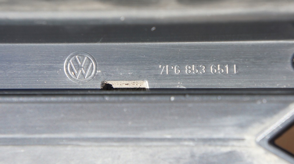 фото №13, Решітка радіатора передня решітка радіатора vw touareg ii 7p6 lift