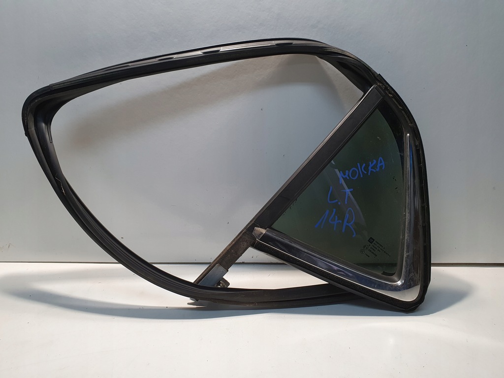 фото №1, Opel mokka mokka x стекло drwi левый задняя хром