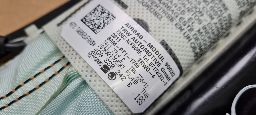 фото №7, A7 4g подушка сидіння права правий перед 4g8880242b a6 c7 4g