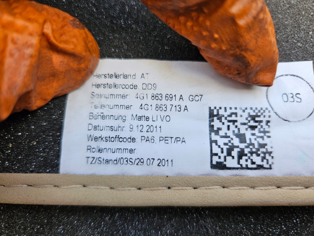 фото №10, Коврики велюровые дворники audi a6 c7 светлый beż