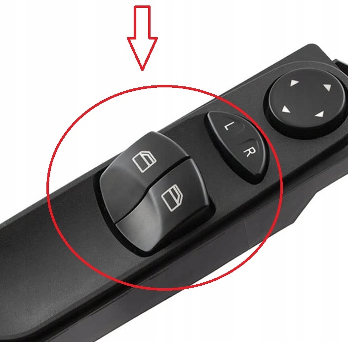 фото №3, 2x кнопка накладка панель вікон mercedes sprinter