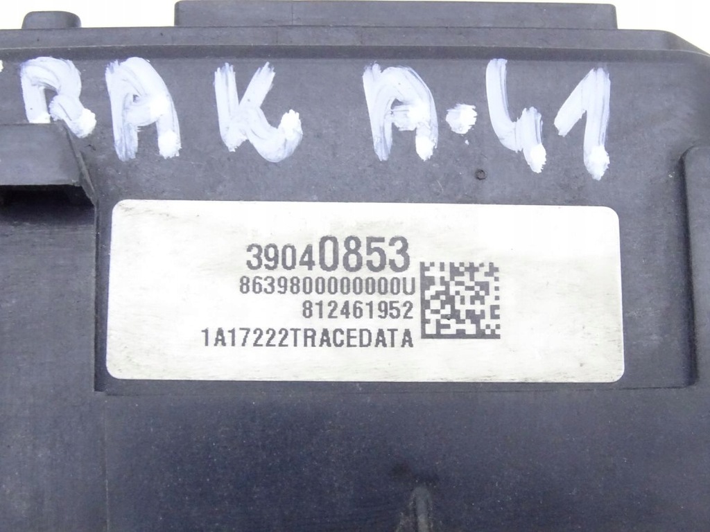 фото №13, Opel astra k 15-19 1.6 cdti бортовий комп'ютер двигуна набір стартовий