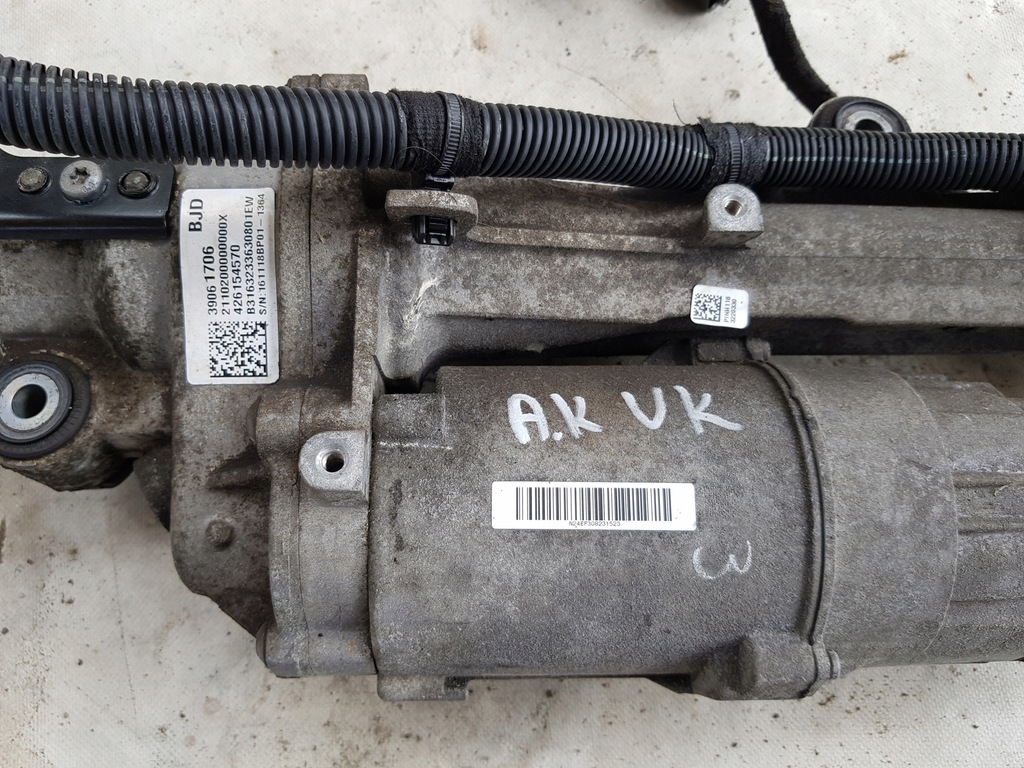 фото №10, Трансмиссия рулевая рейка opel astra k anglik