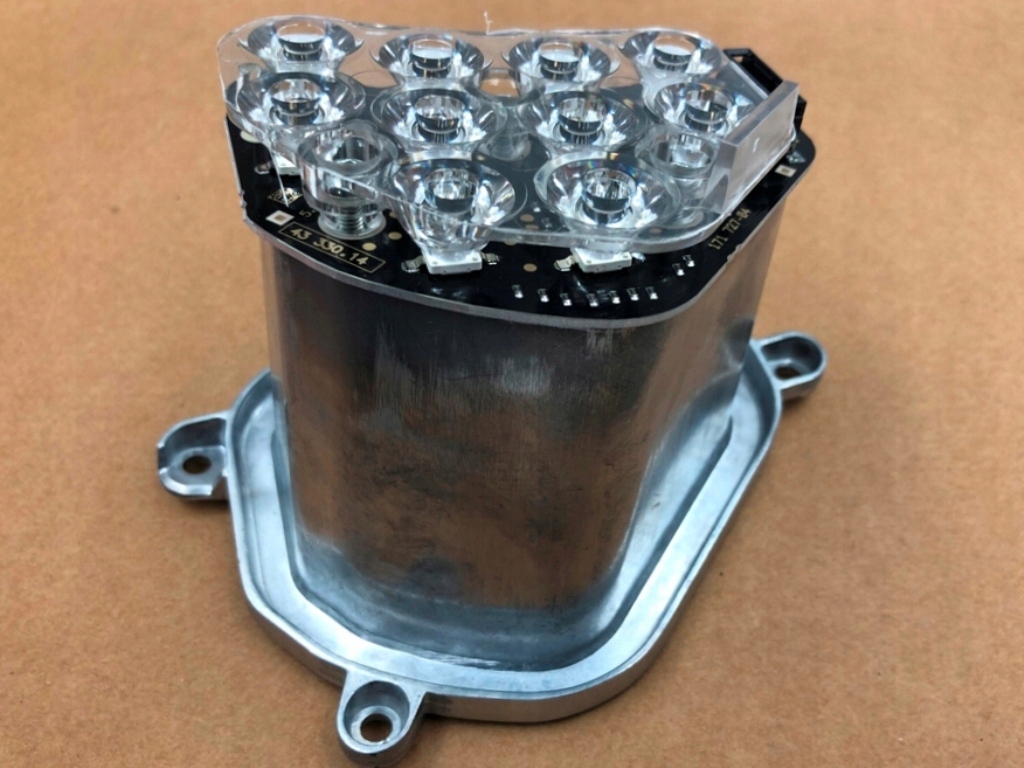 фото №2, Правый модуль поворотник вкладка led do bmw 5 gt f07 lift 2013-2017