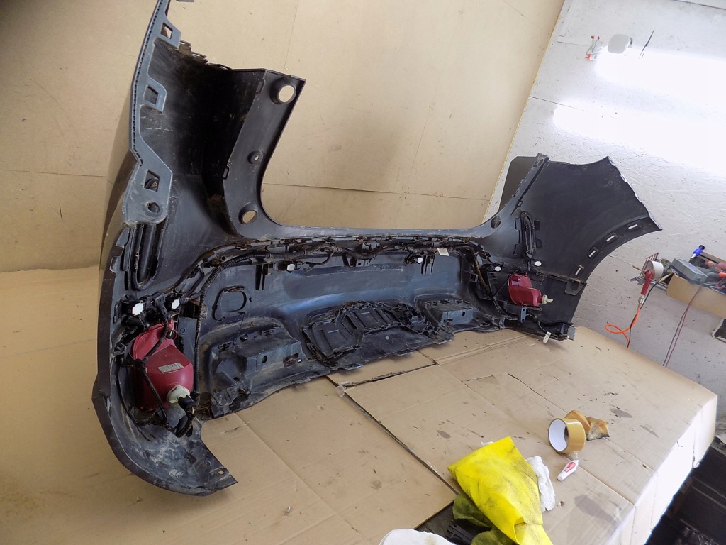 фото №13, Бампер citroen c5 aircross 6x pdc задняя задний 0ryginał