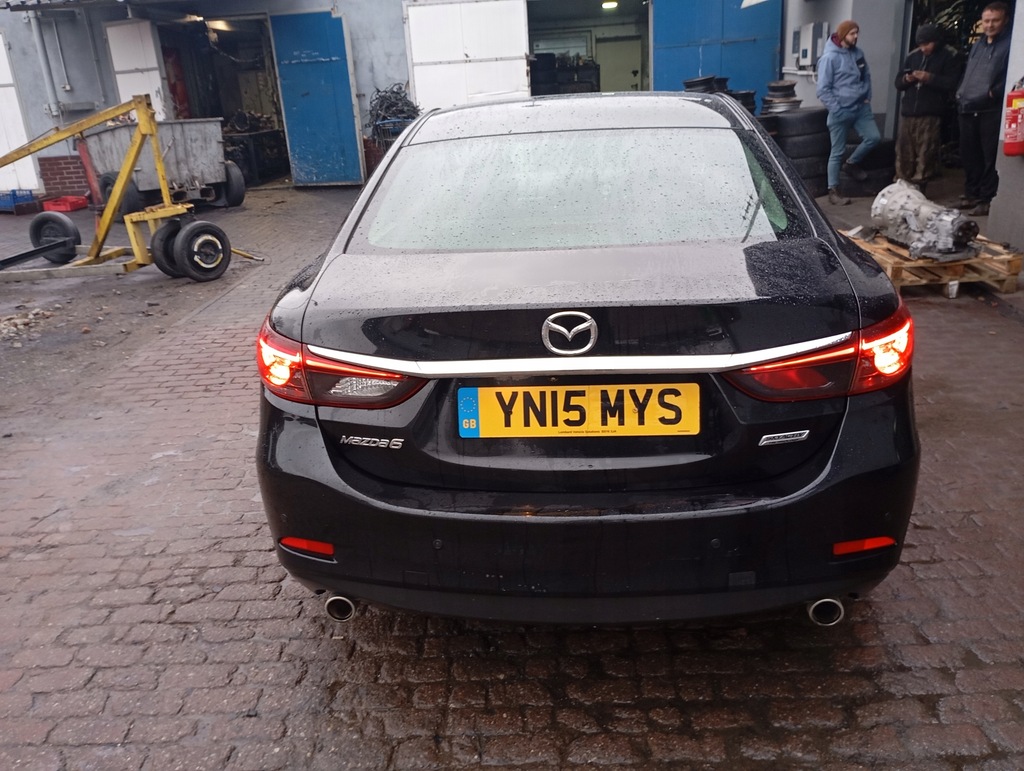 фото №1, Крышка багажника бампер задняя лампа четверть mazda 6 gj sedan fl lift sport