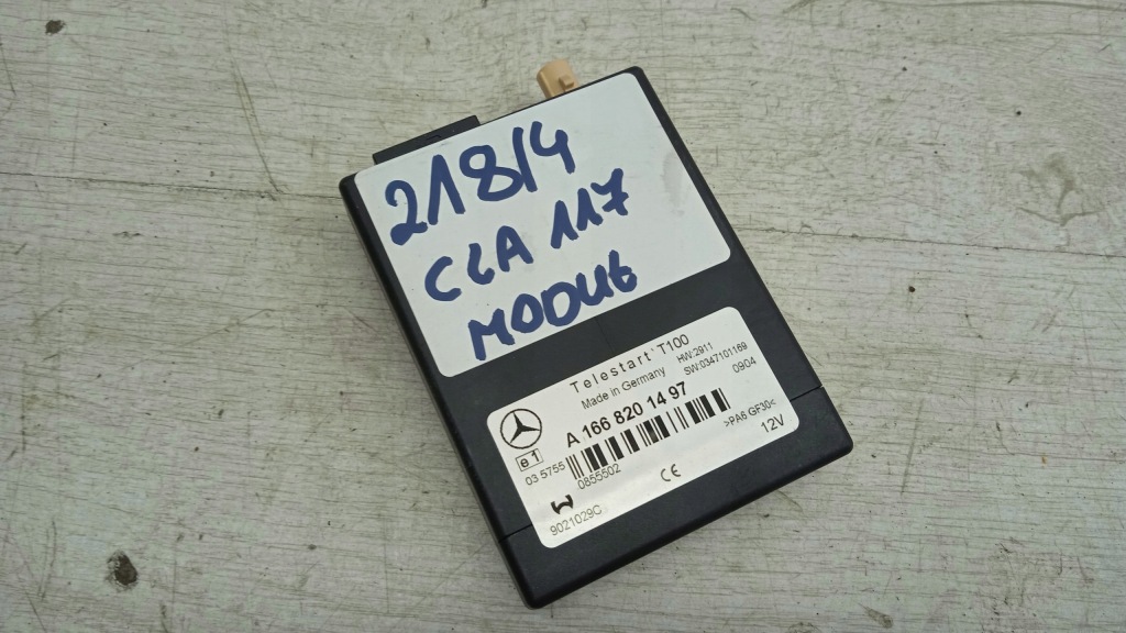 Купить Модуль блок управления telestart mercedes-benz оригинальный номер a1668201497