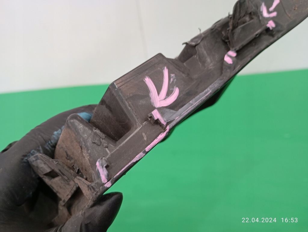 фото №9, Решітка радіатора решітка бампера нижня mitsubishi asx 2016 lift 6400a431