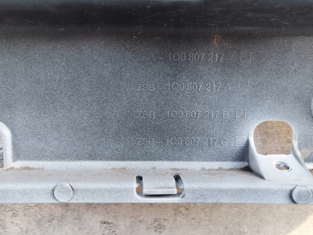 фото №7, Vw eos 1q0 przed lift бампер передний 1q0807217