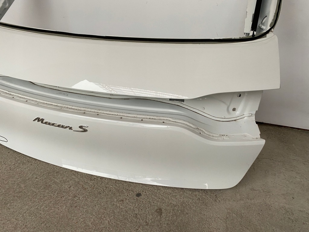 фото №10, Porsche macan lift 2018r- крышка багажника багажника задняя