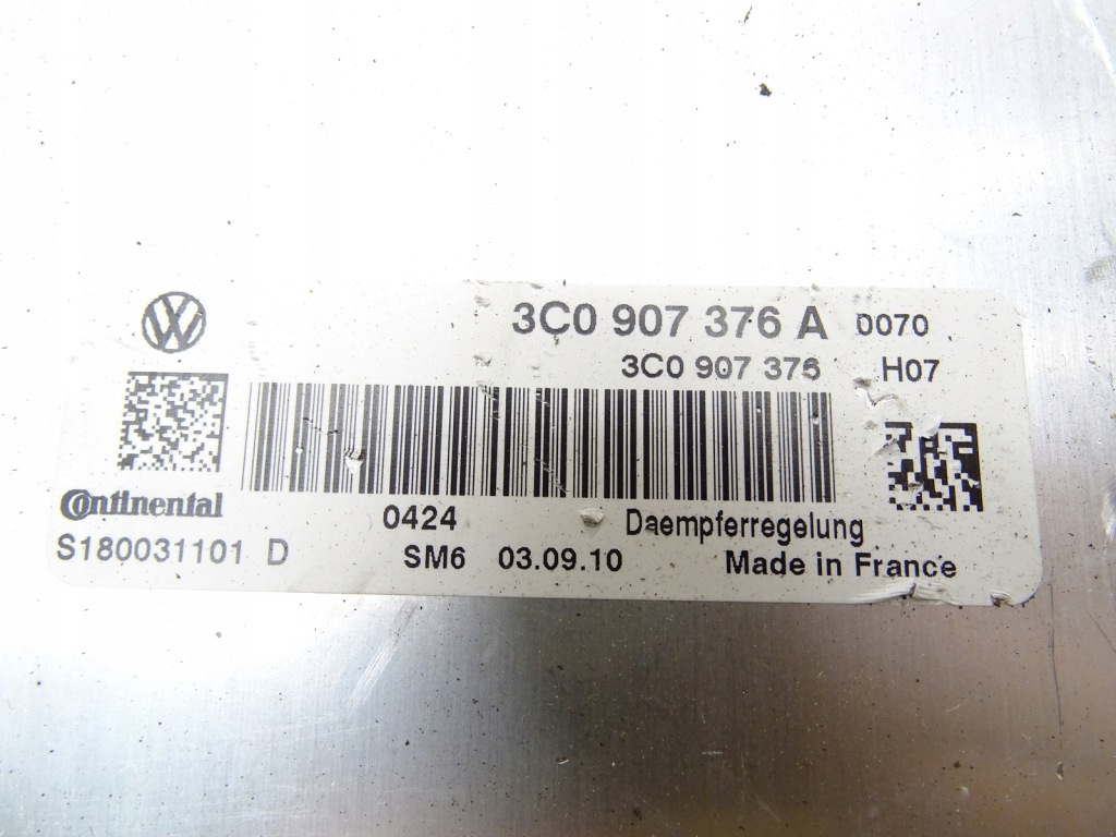 Блок керування модуль підвіска 3c0907376a vw passat b8 scirocco tiguan рестайлінг Оригінал