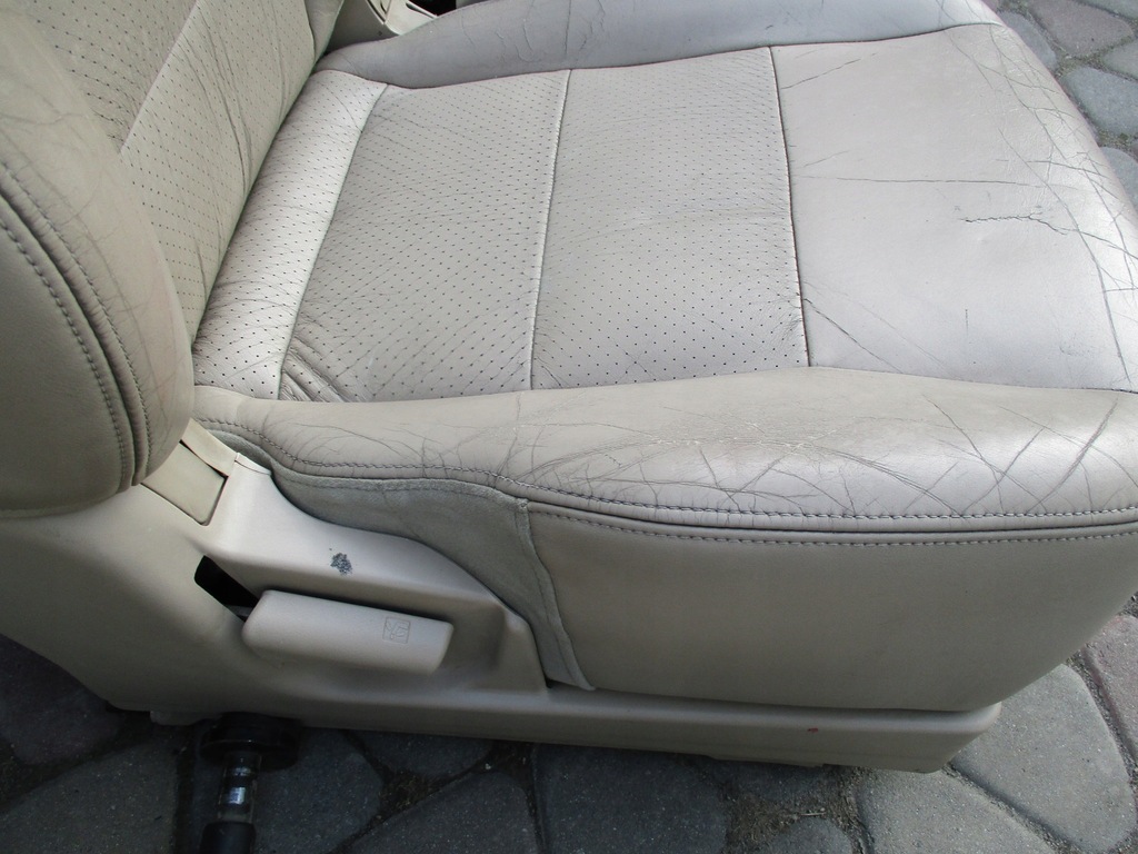 фото №6, Mitsubishi pajero iii 5d 99-06 сидіння заднє сидіння шкіра