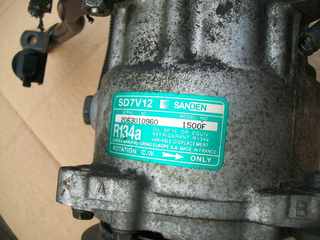 фото №4, Компрессор кондиционера citroen xsara 1.6 8v