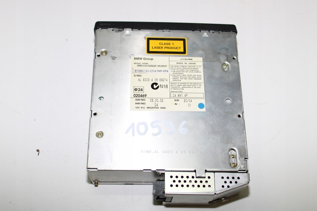 фото №7, Bmw e60 e61 e63 alpine 6-dyskowa чейнджер дисків cd 6949694 + магазин